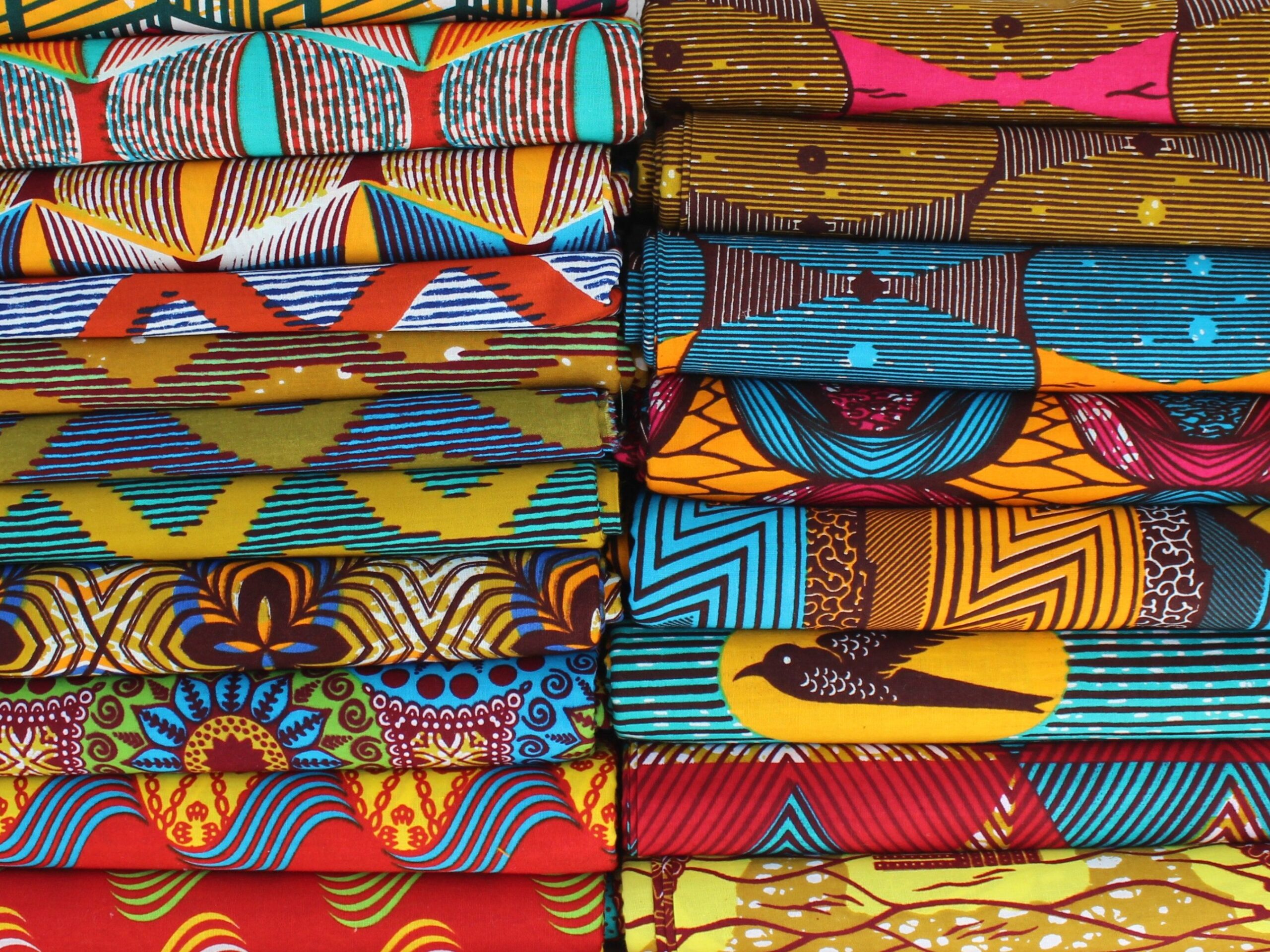 Vibrant Wax Fabric